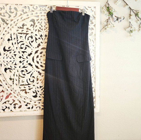 ANTROPOLOGIE 4th & Reckless Carly Strapless Stripe Dress MIDI DRESS SAIZE SMALL - Picture 11 of 15